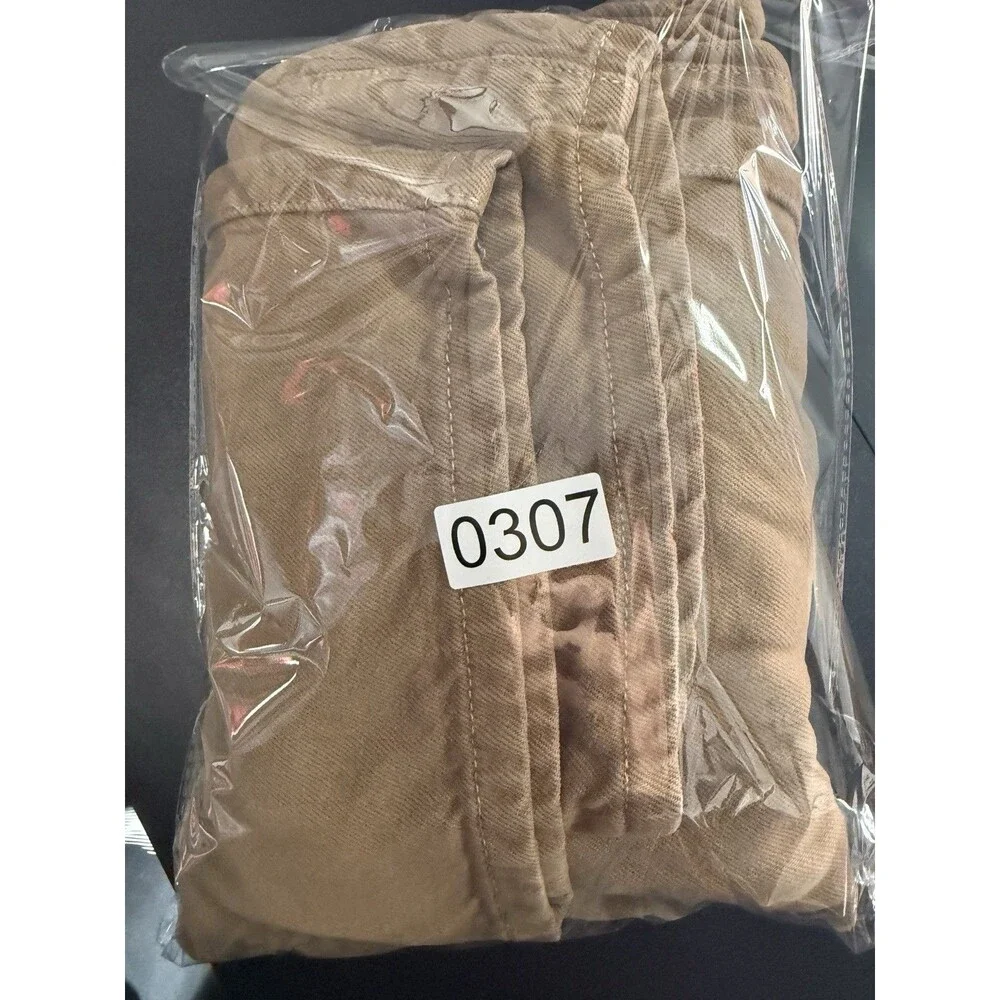 Levi-s Men's Beige Jeans Straight Regular Fit Mid Rise Button Fly 5-Pocket